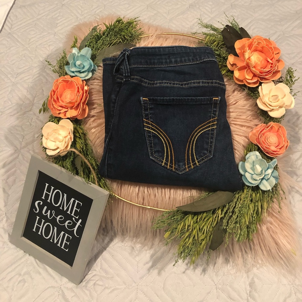 Hollister low rise jean legging size 3L